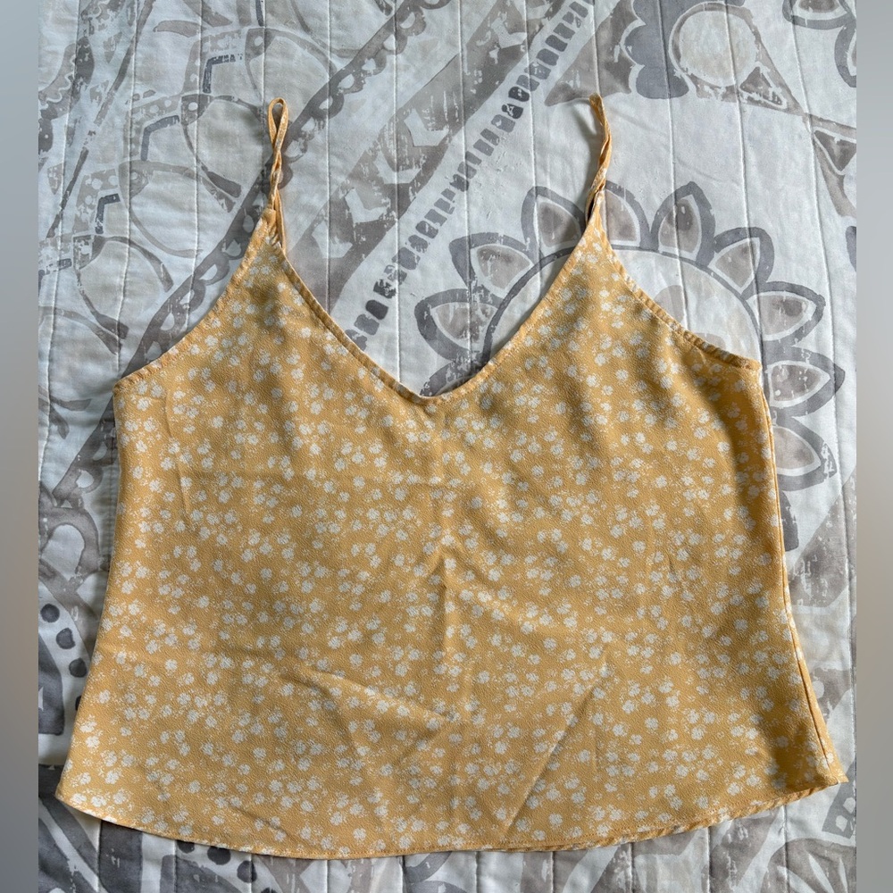 Floral Yellow top